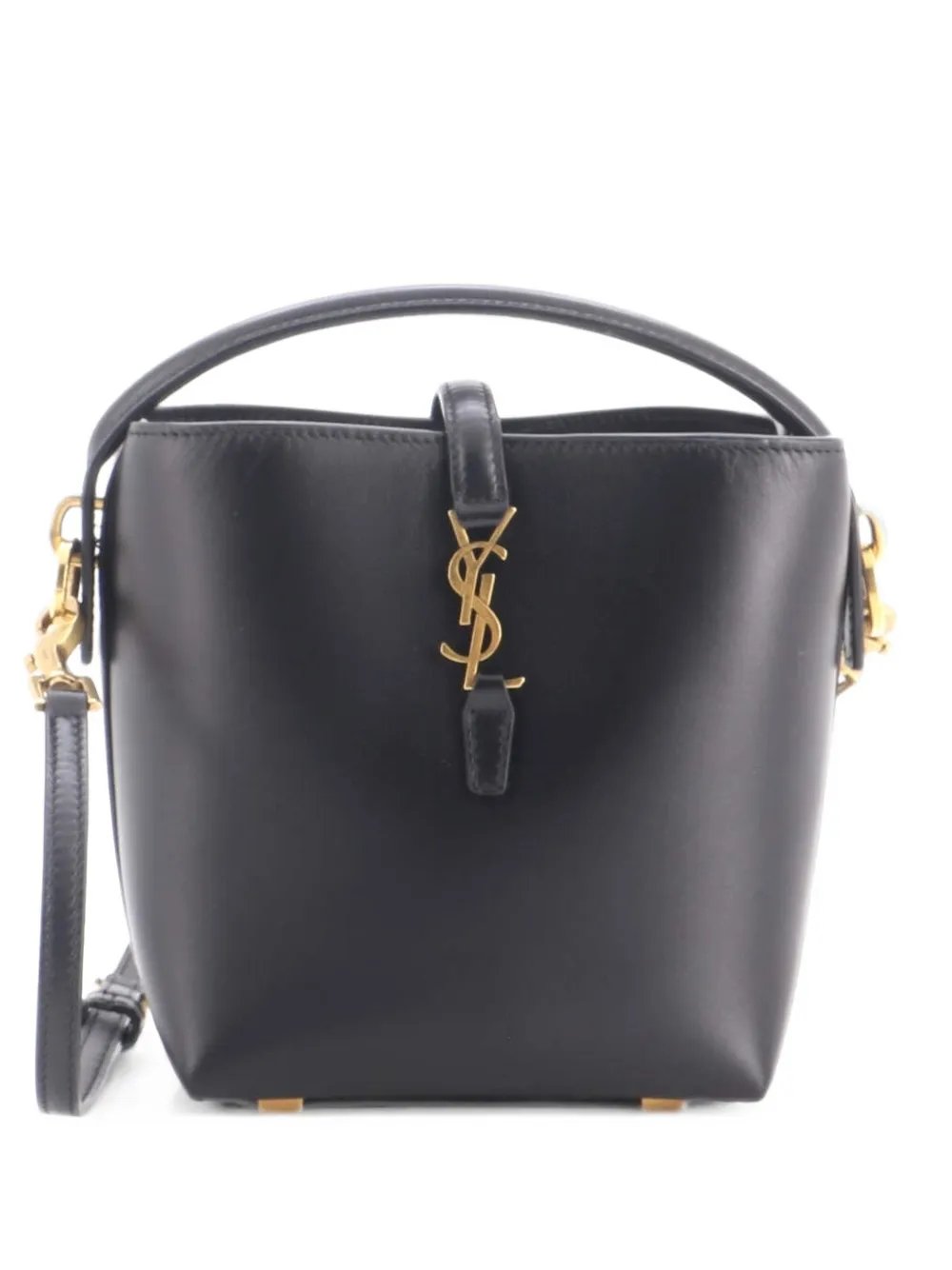 Le 37 Leather Mini bucket bag