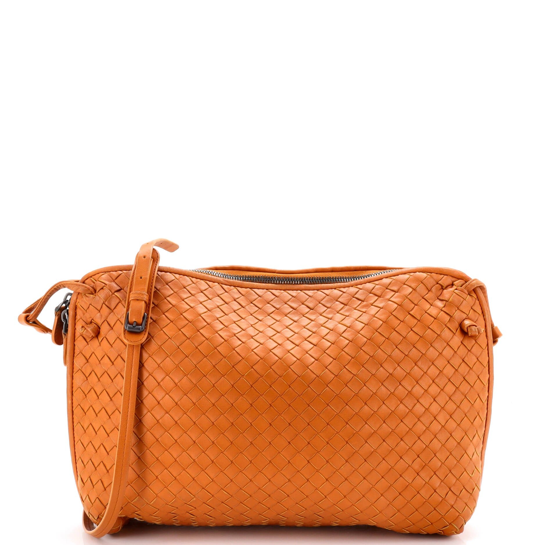 Bottega Veneta Nodini Crossbody Bag Intrecciato Nappa Medium