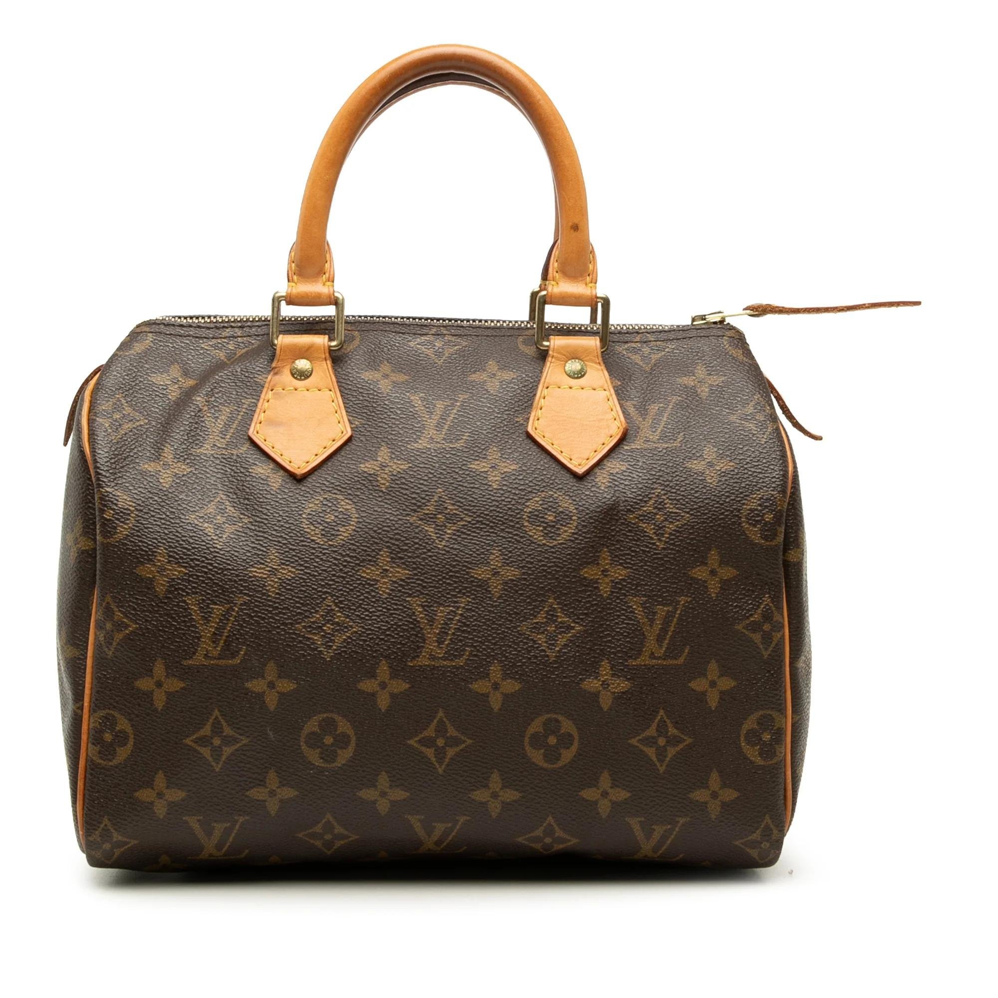 Speedy leather bag