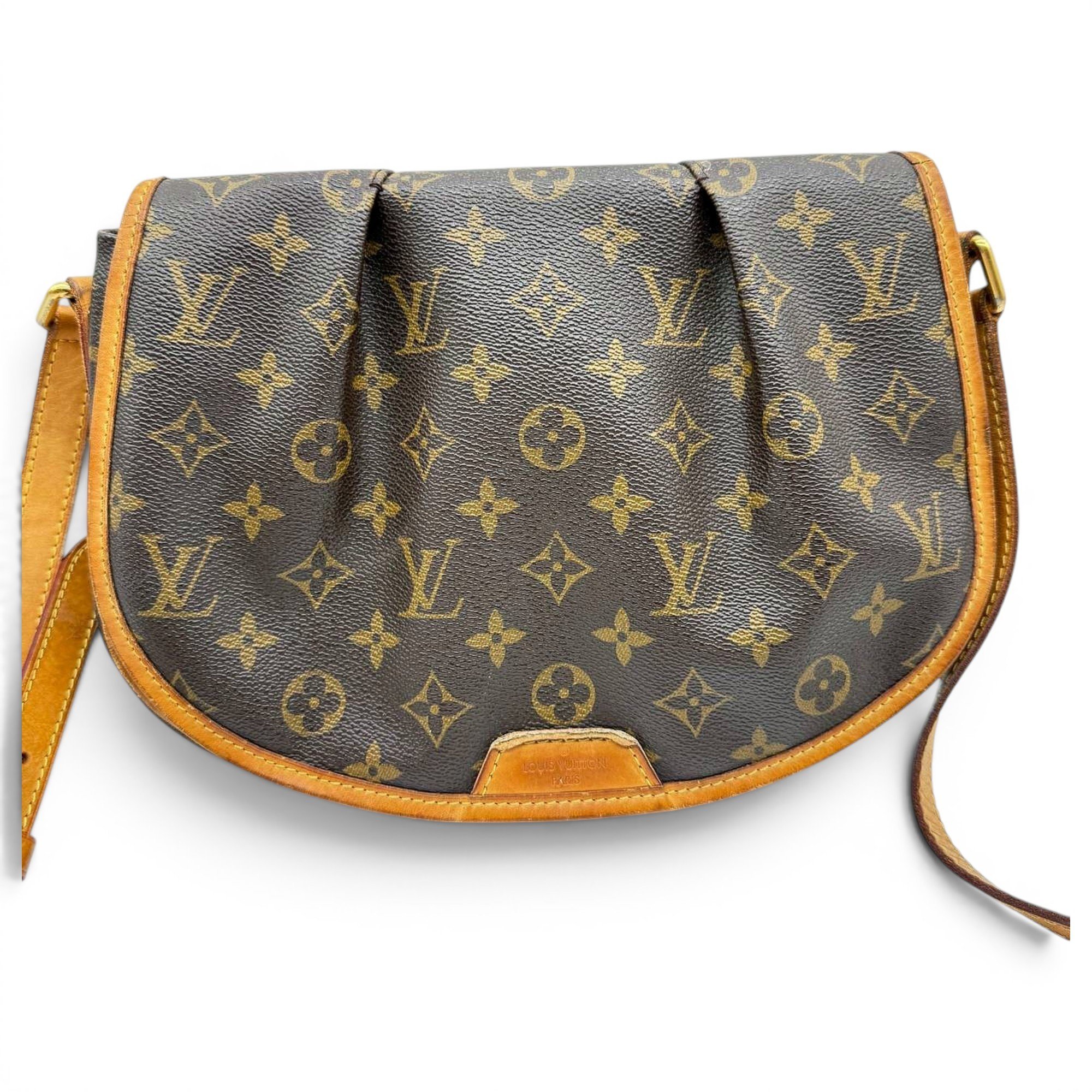 Menilmontant leather handbag
