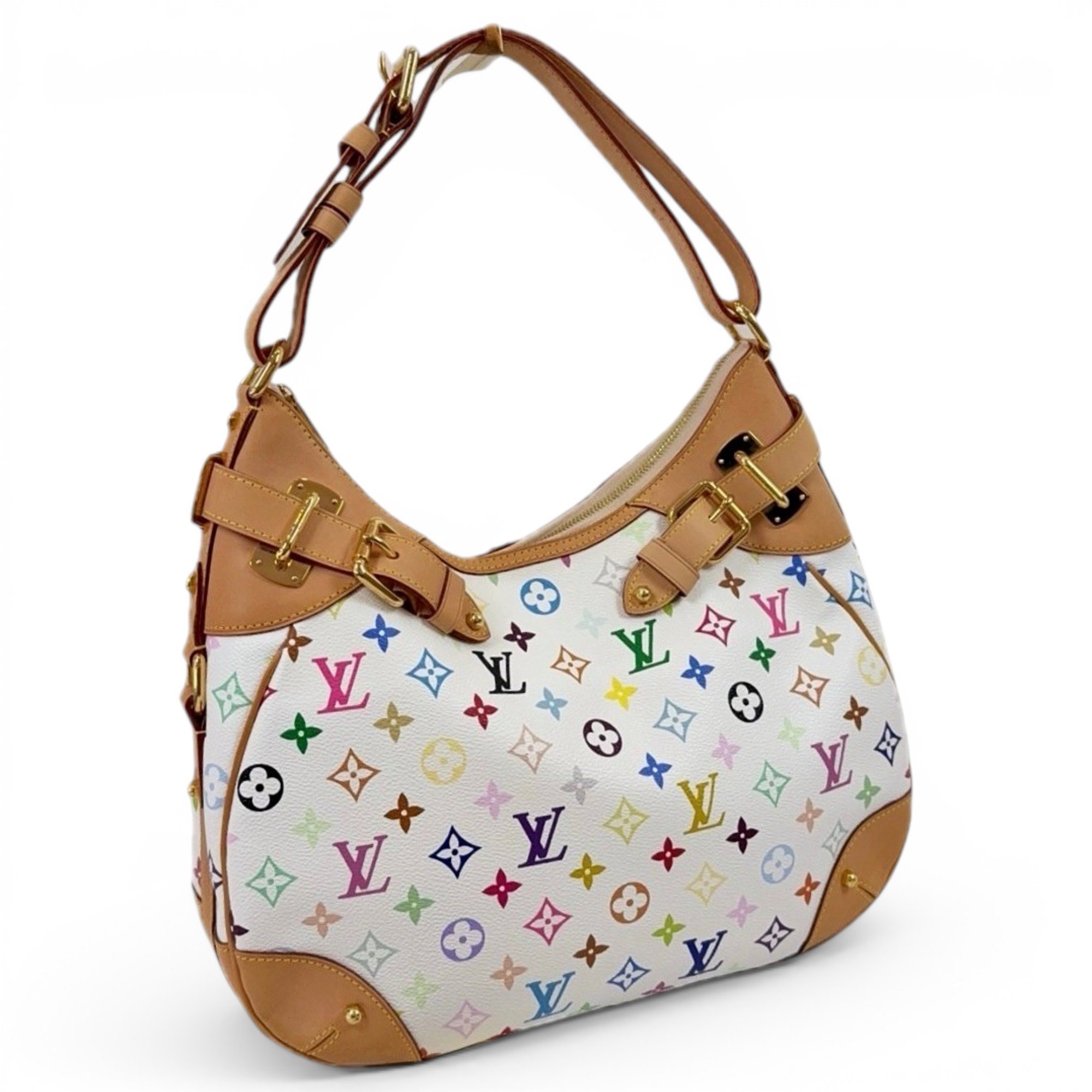Greta leather handbag