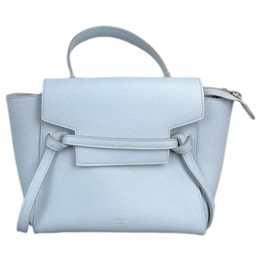 Belt leather handbag