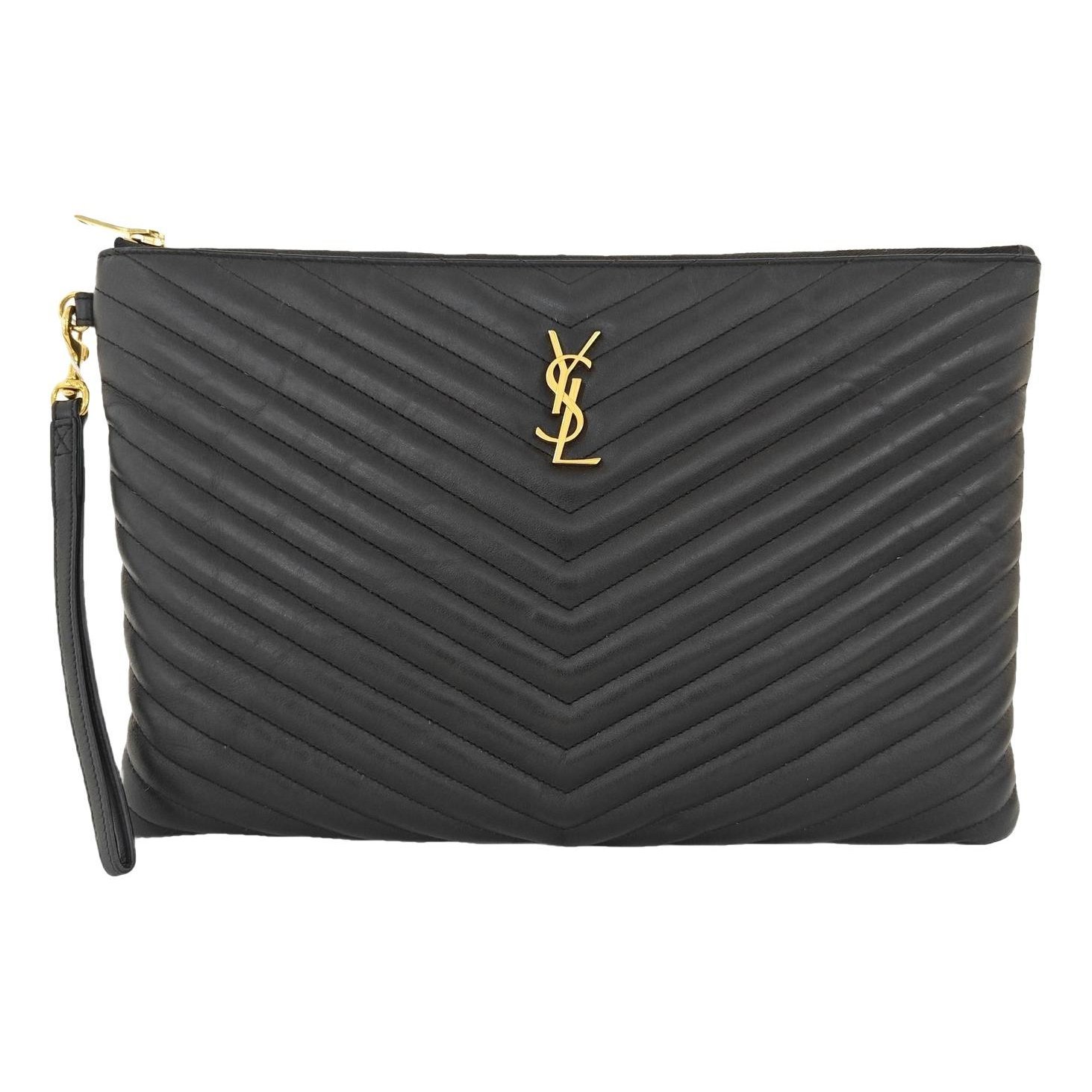 Baby monogramme leather handbag