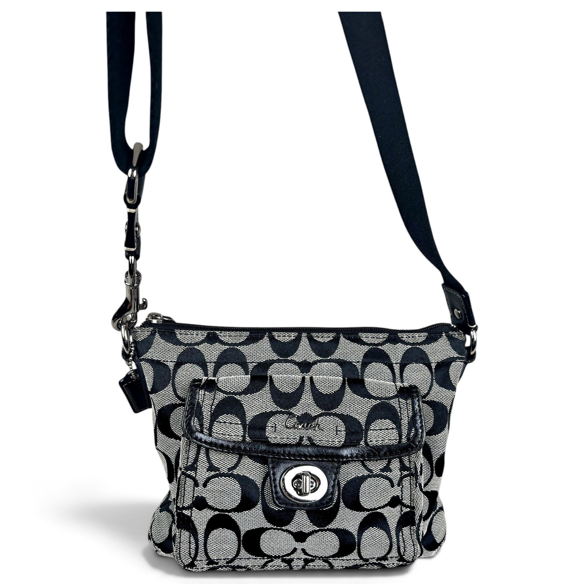 Canvas Courier Crossbody cloth crossbody bag