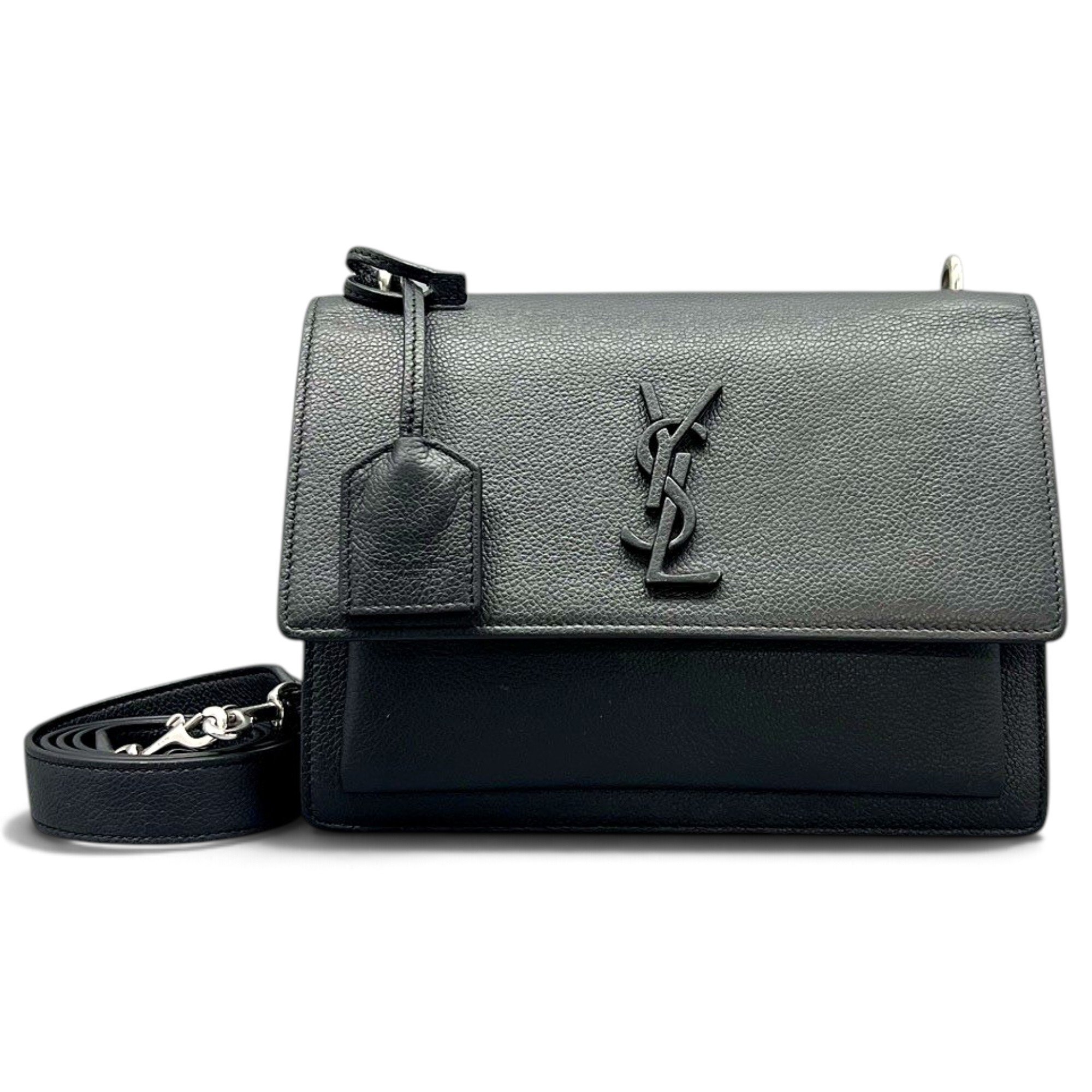 Sunset leather crossbody bag