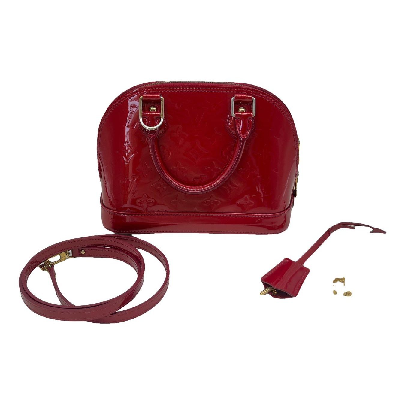 Alma BB patent leather handbag
