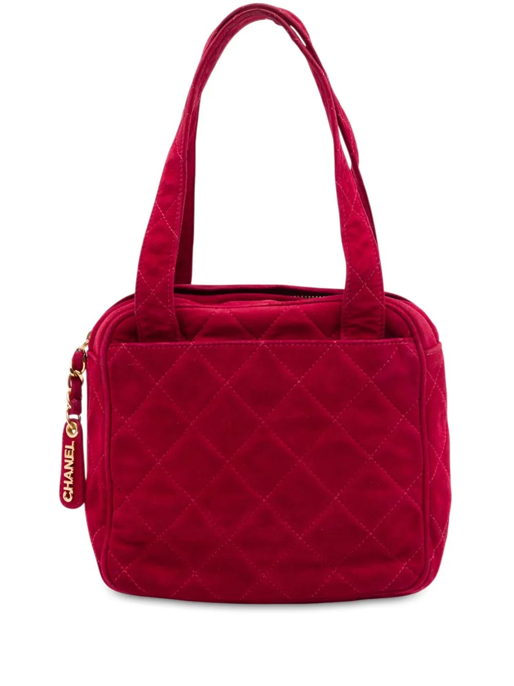 1996-1997 CC Quilted Suede handbag