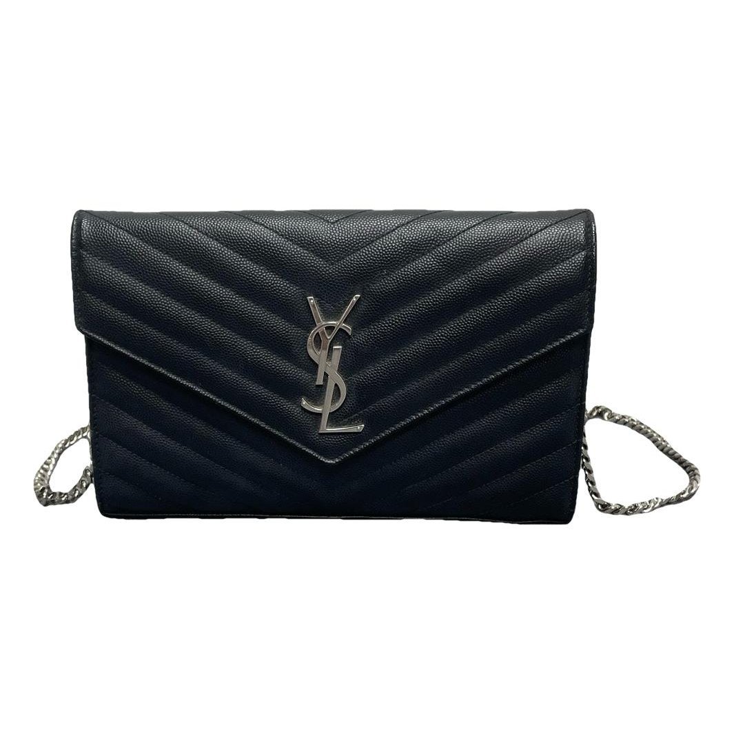 Envelope leather mini bag