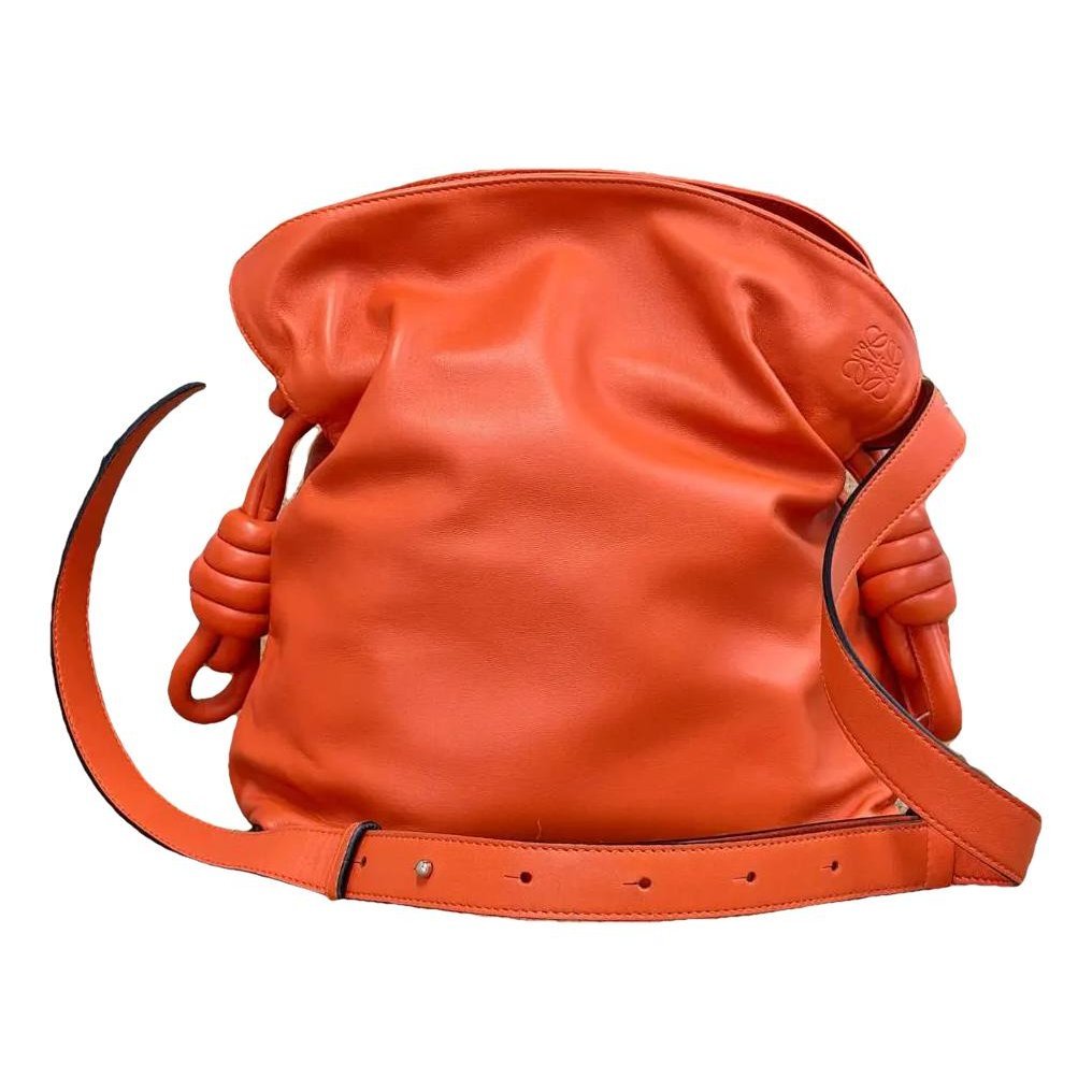 Flamenco leather handbag