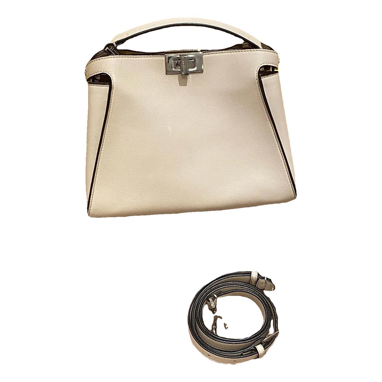 Peekaboo leather crossbody bag