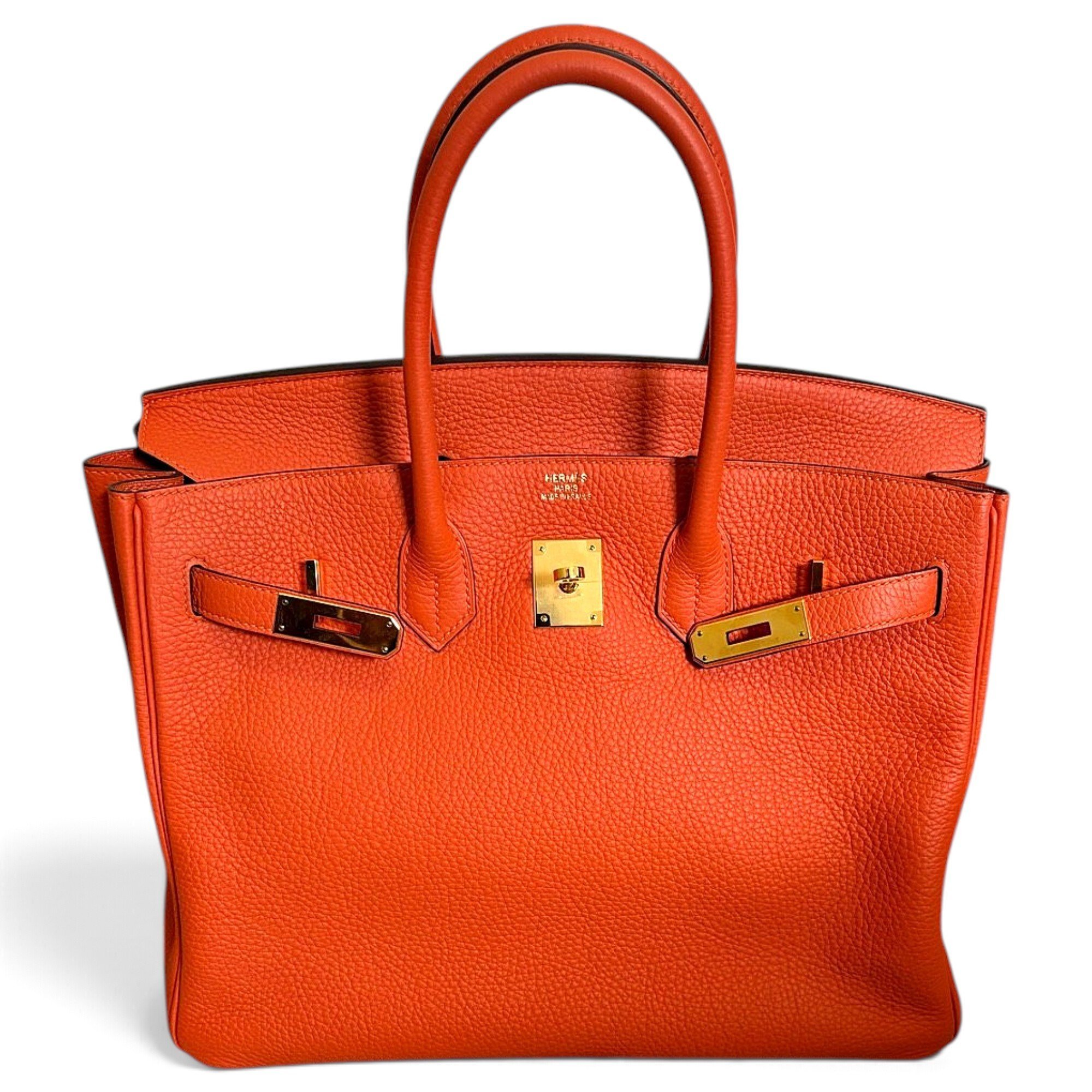 Hermes Birkin 35 Handbag Feu