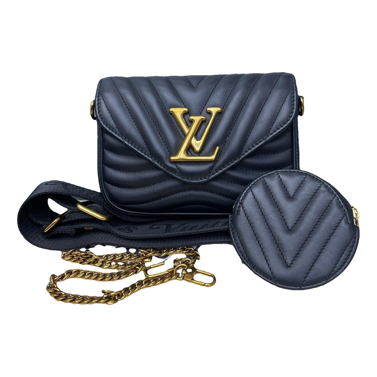 New Wave leather handbag