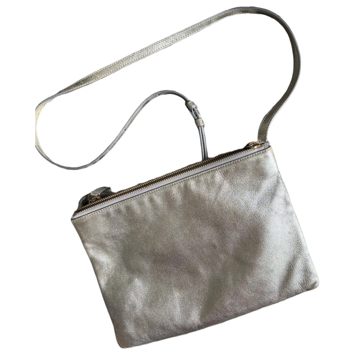 Trio leather crossbody bag