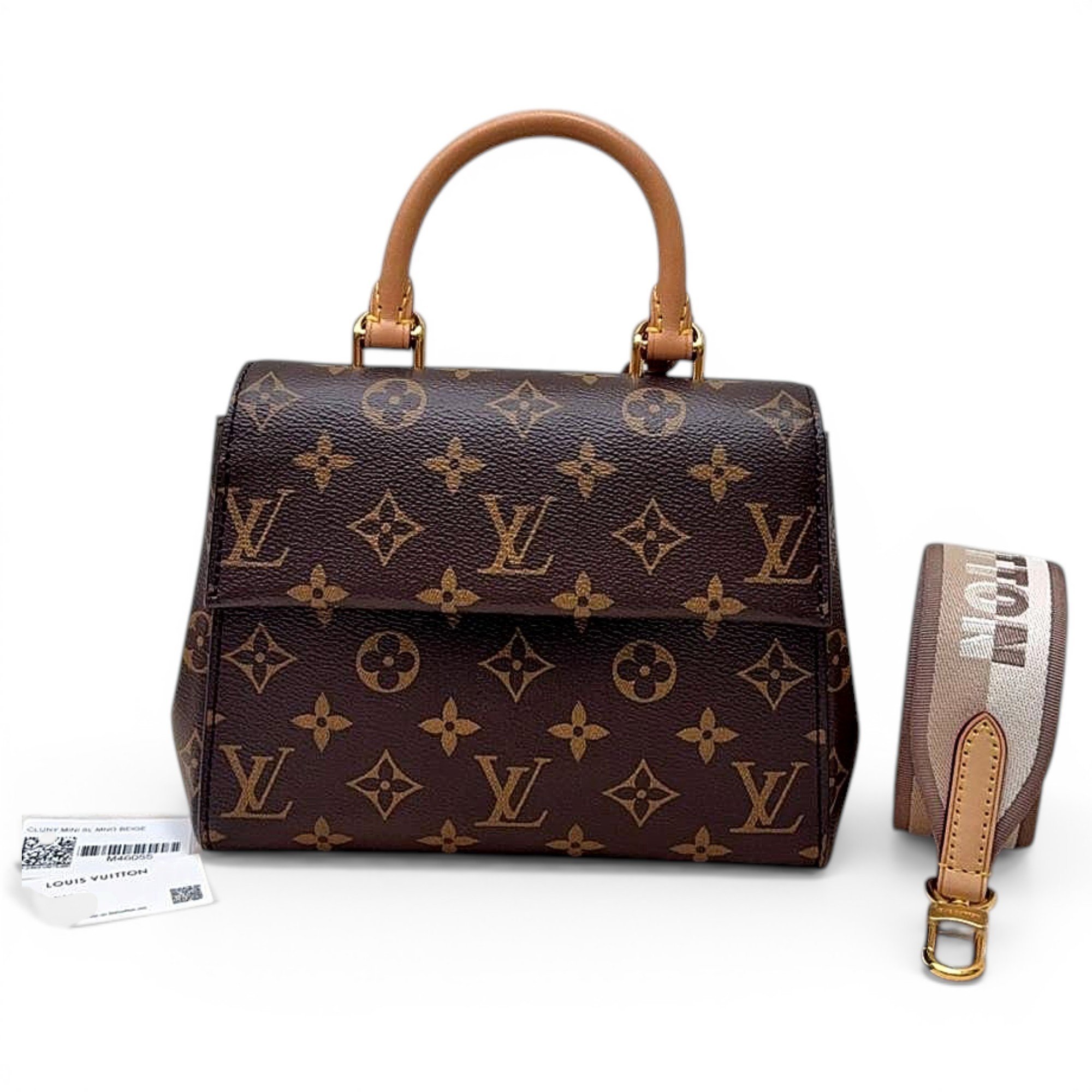 Cluny leather handbag