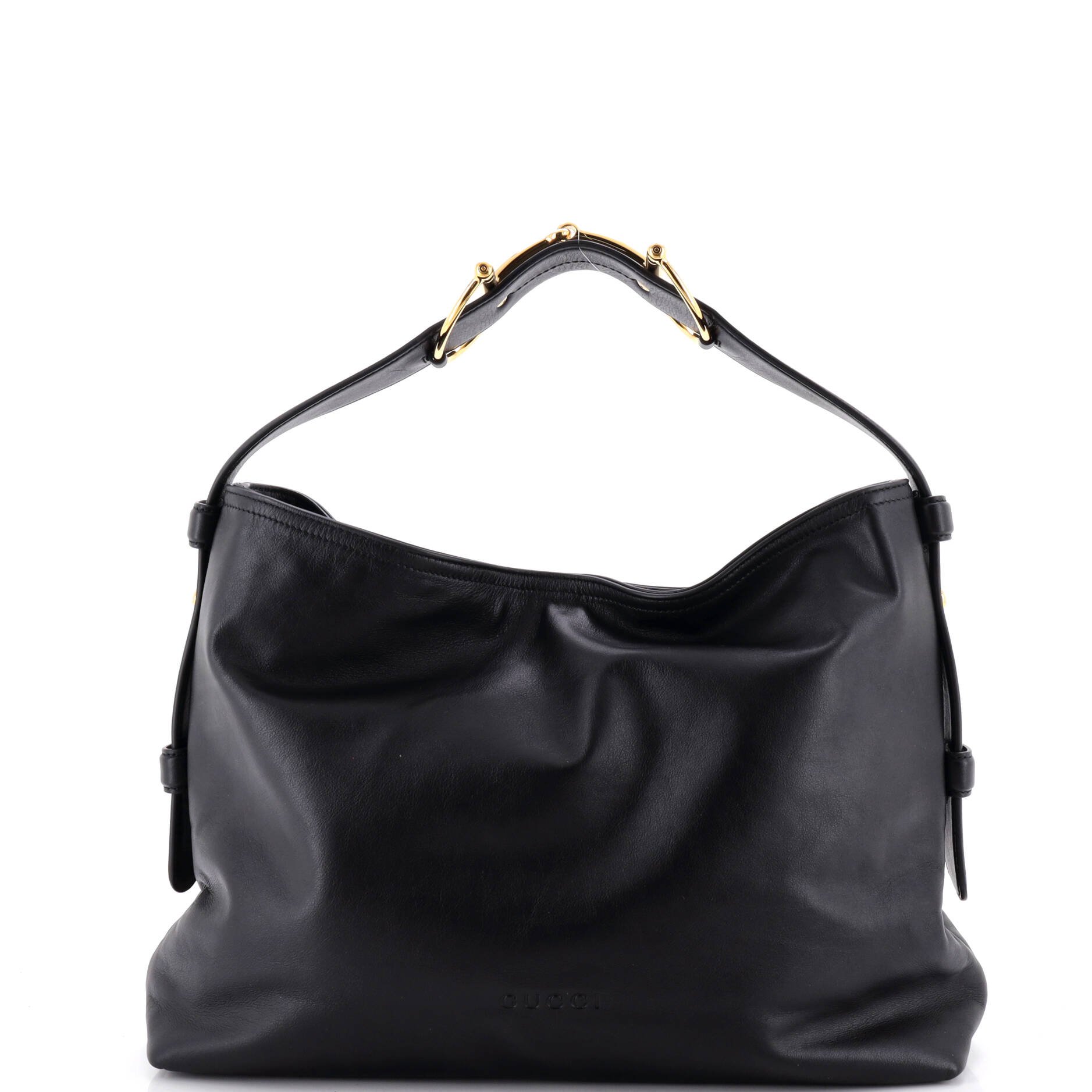 Beatrix Horsebit Tote Bag Leather Medium