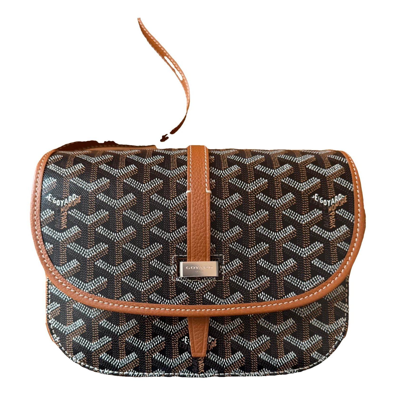 Goyard Belvedère cloth crossbody bag