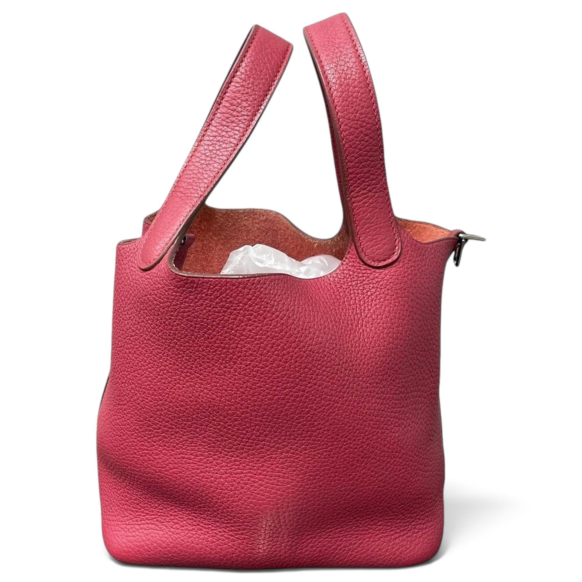 Picotin leather handbag