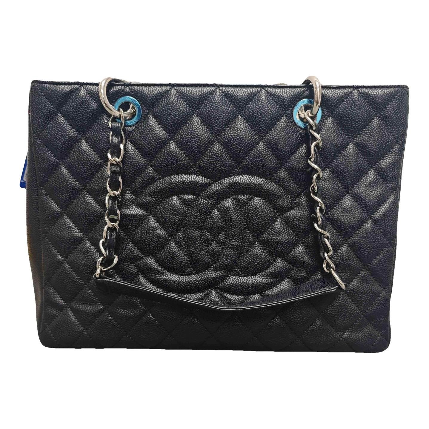 Grand shopping leather tote