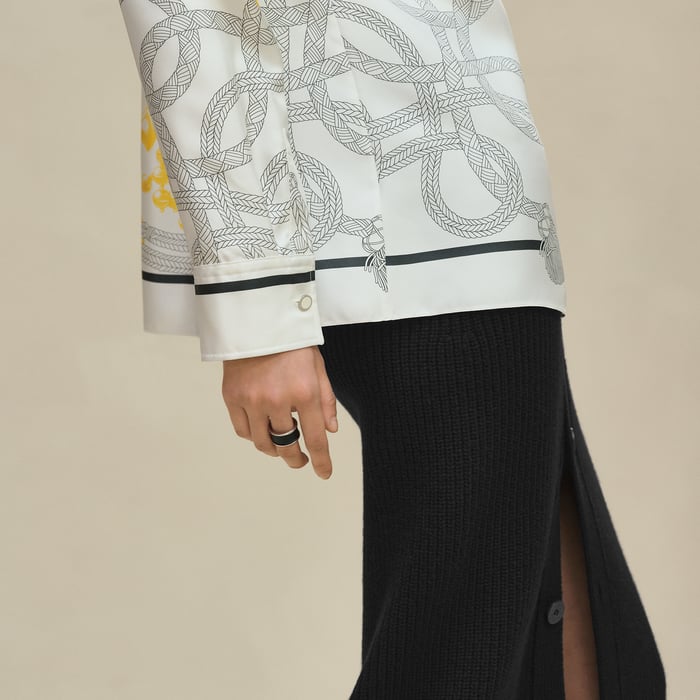 Blanc Nacre "Palefroi Remix" Classic Shirt