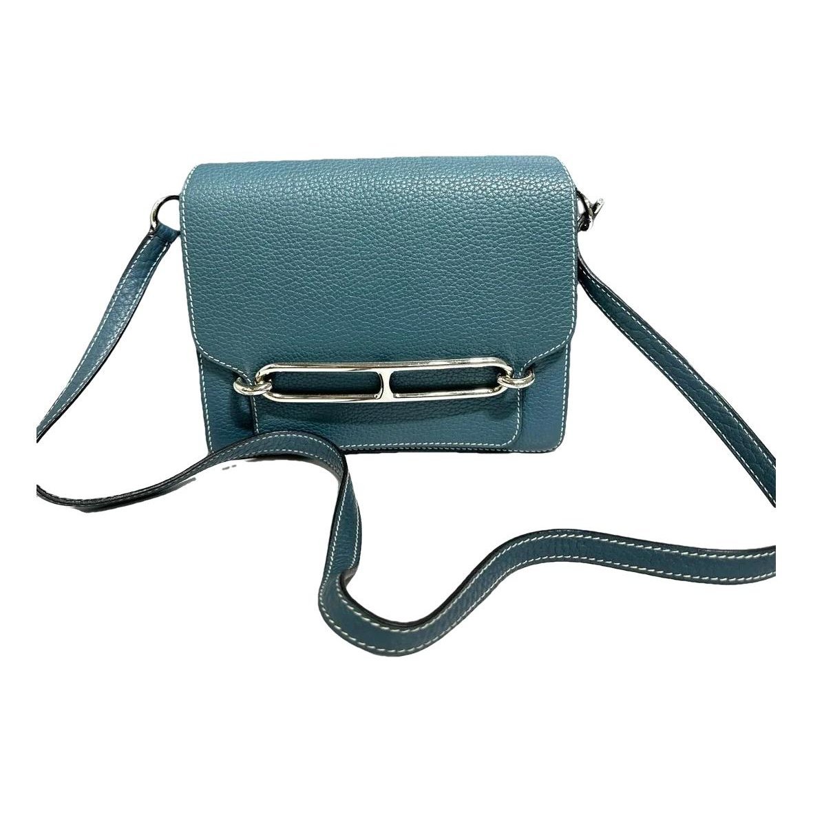 Leather crossbody bag