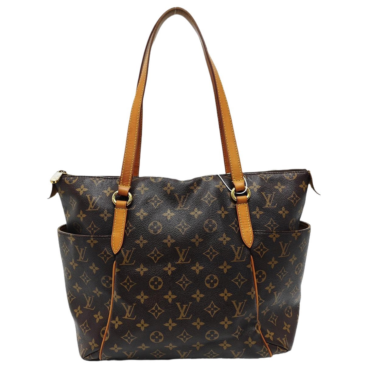 Totally leather handbag