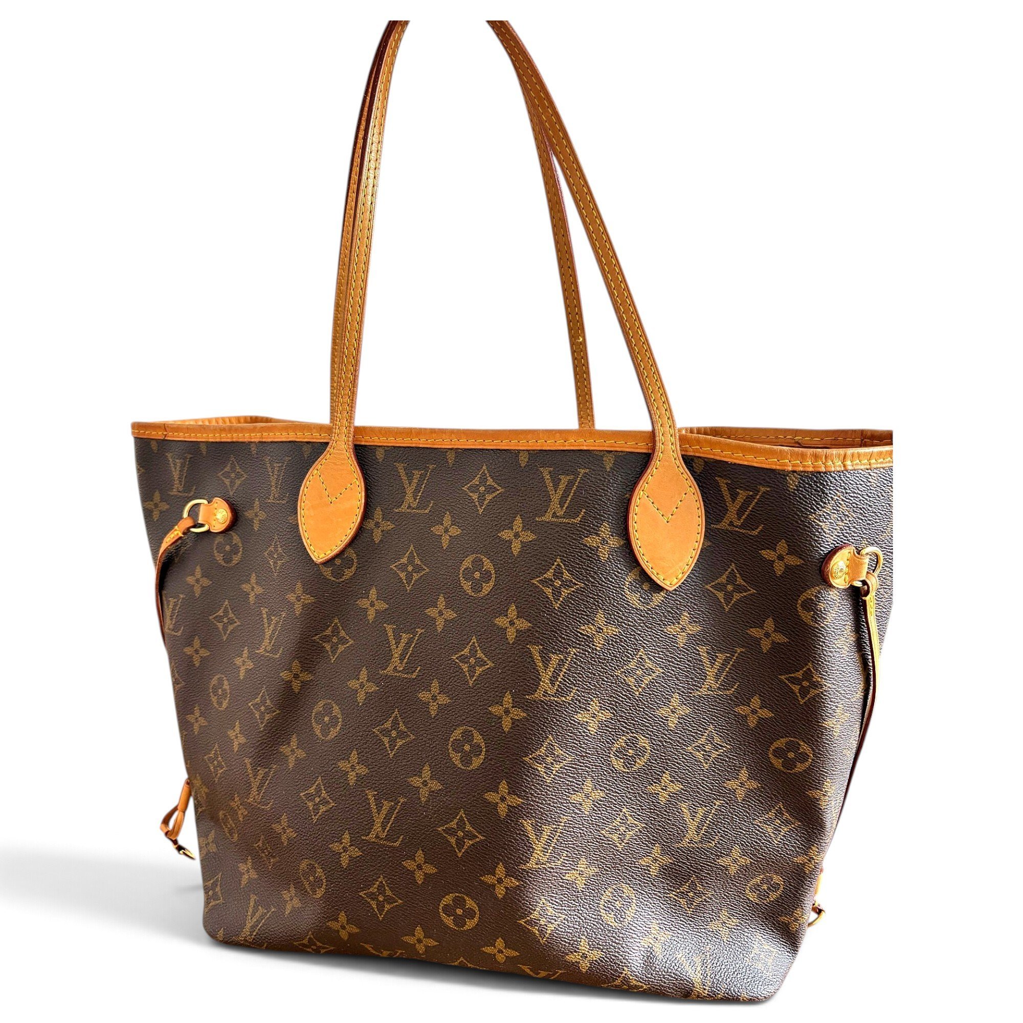 Neverfull leather tote