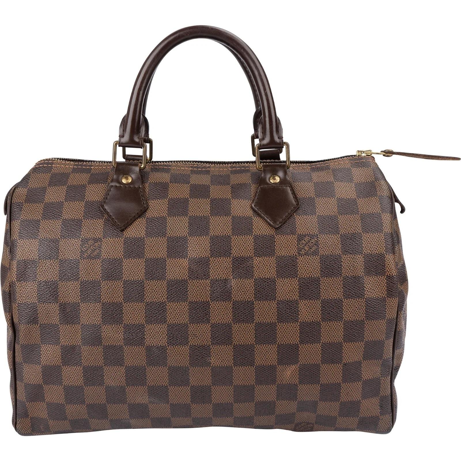 Speedy leather handbag