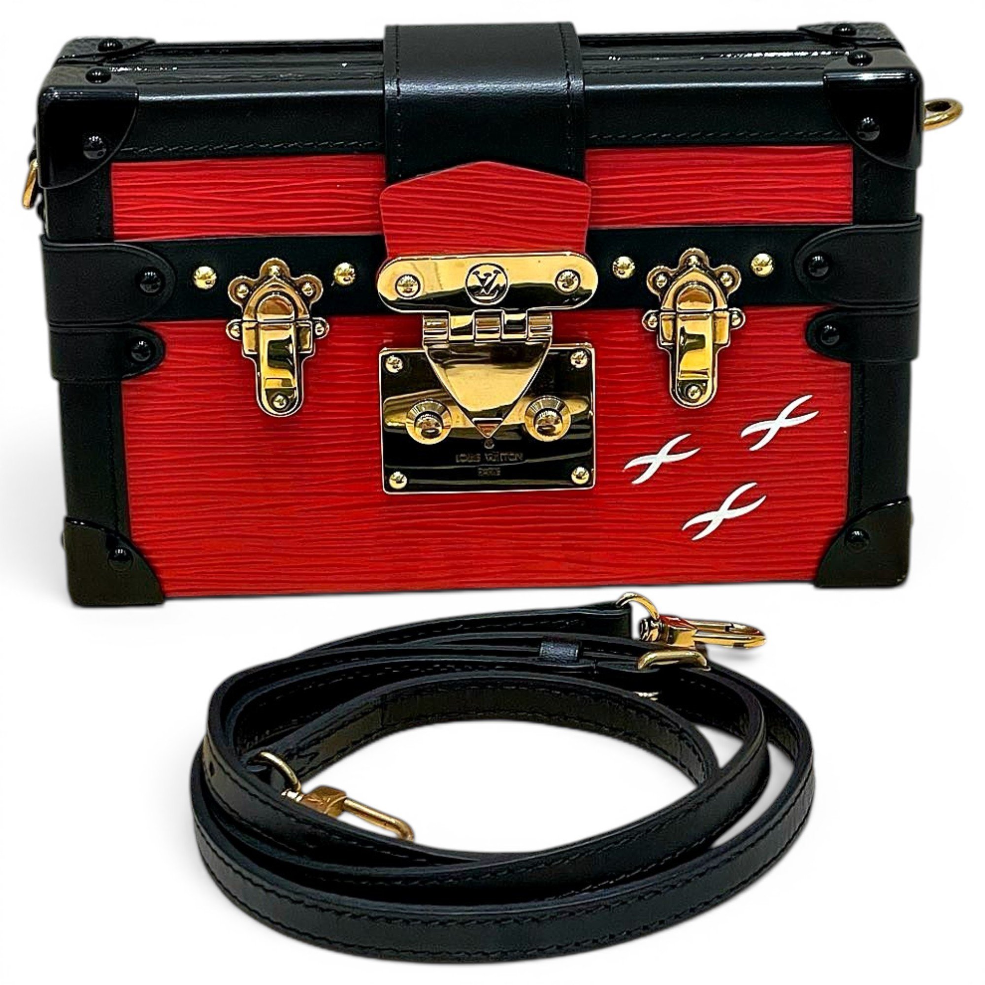 Leather crossbody bag