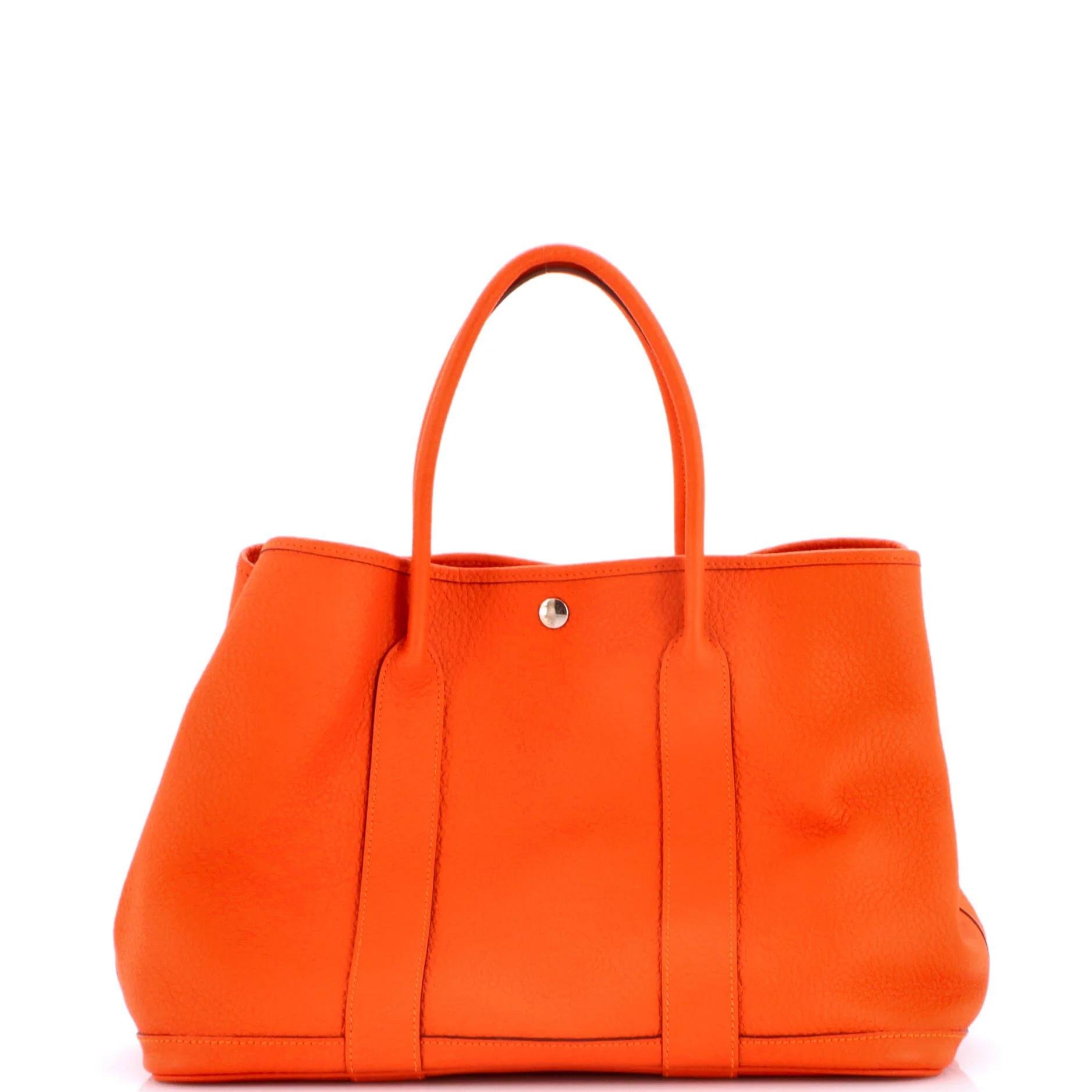 Leather tote