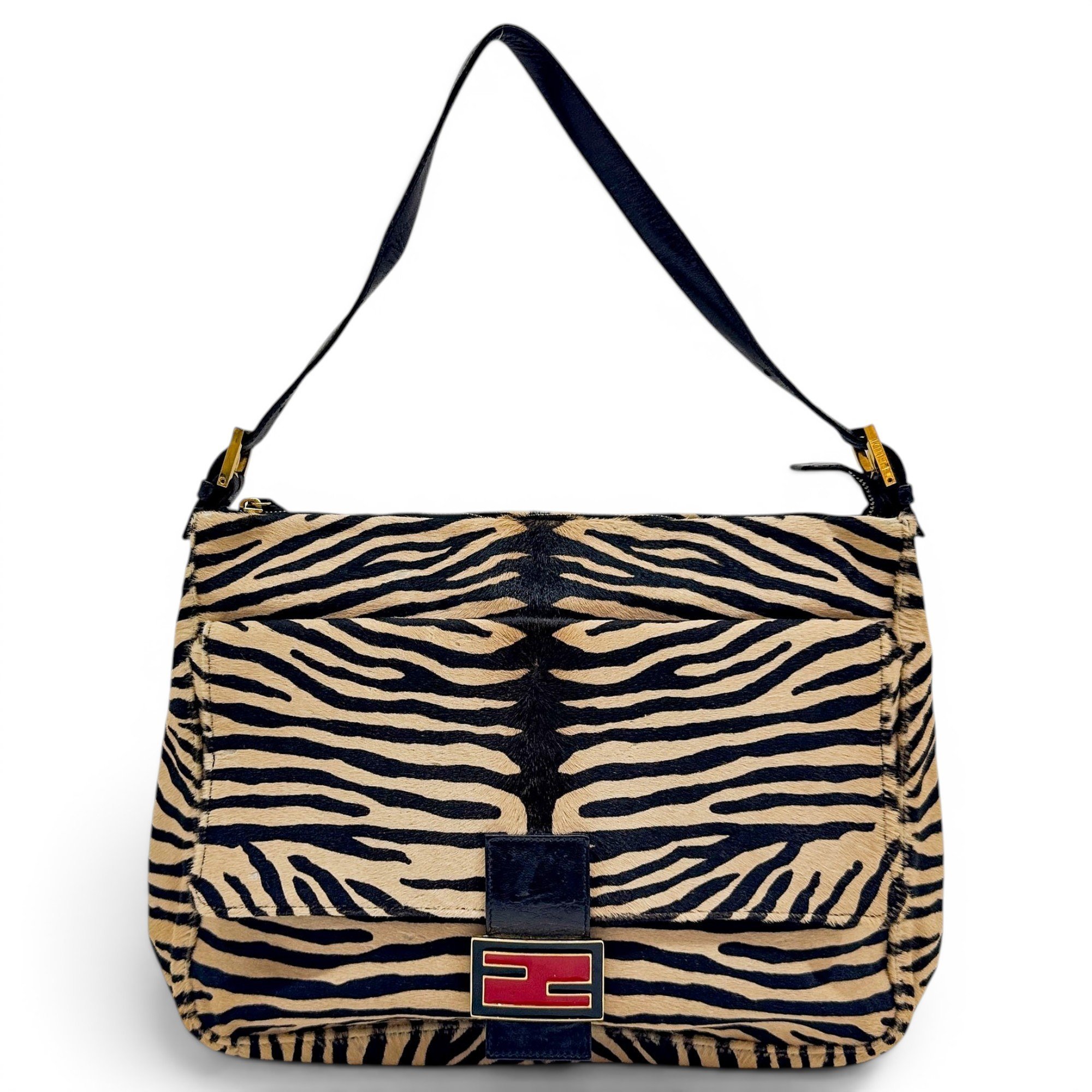 Mamma Baguette pony-style calfskin handbag