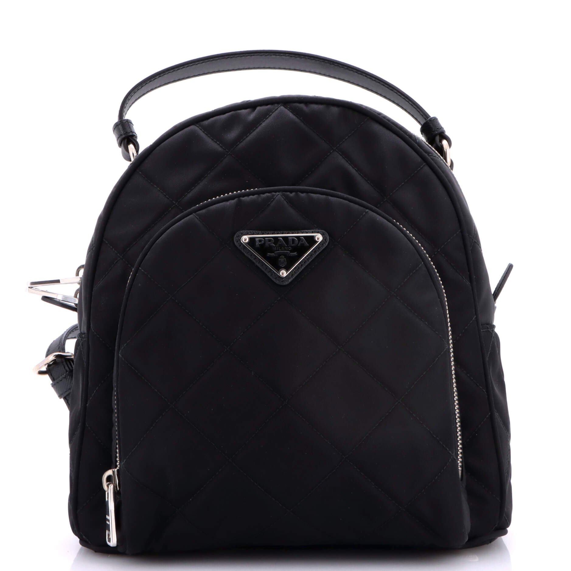 Zaino Backpack Quilted Tessuto