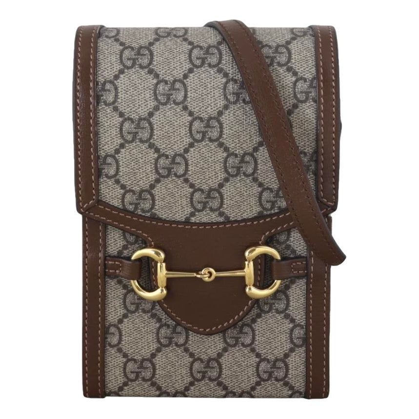 Horsebit 1955 Vertical cloth crossbody bag