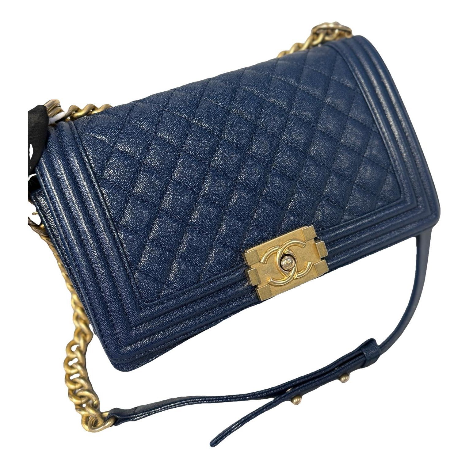 Boy leather crossbody bag