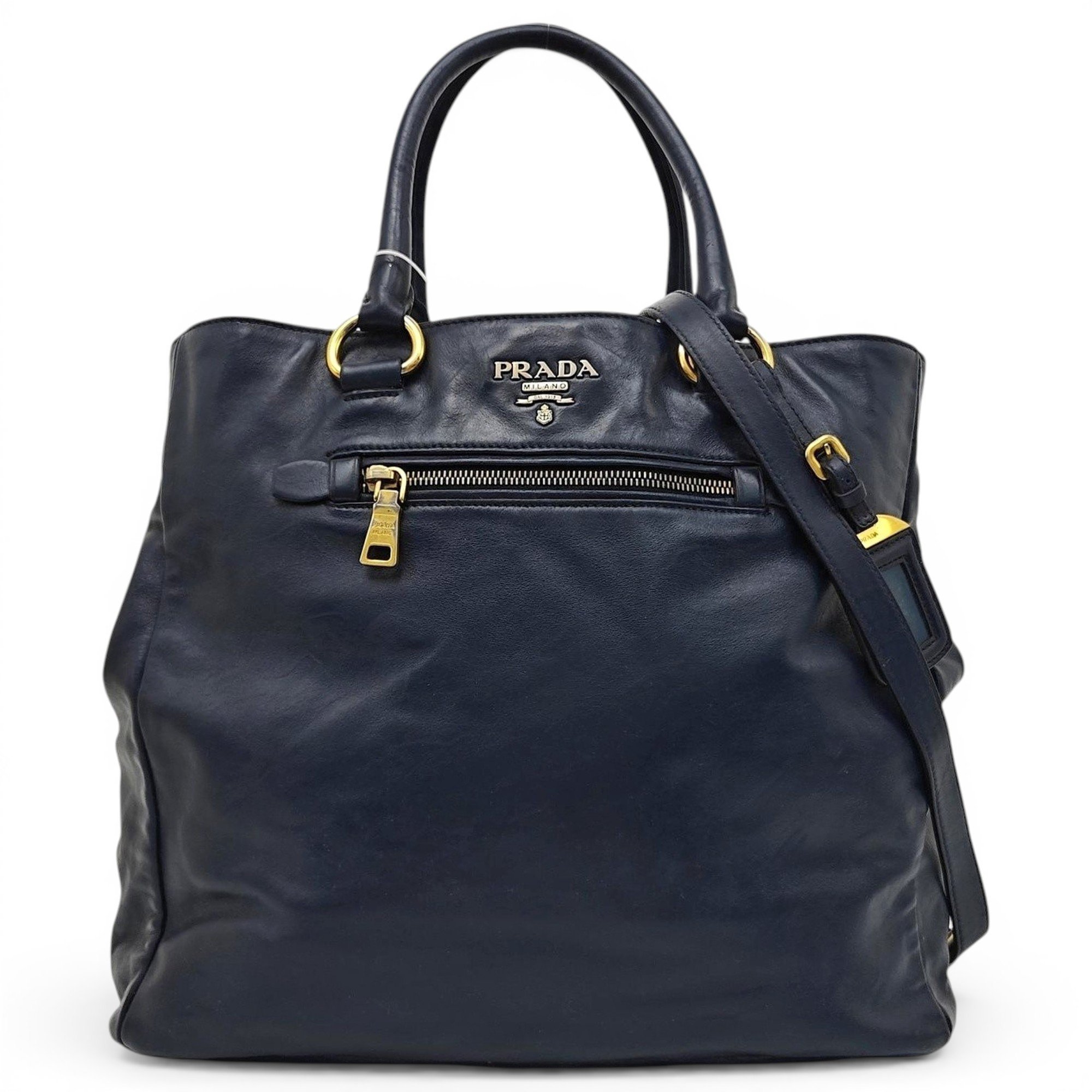 Leather handbag