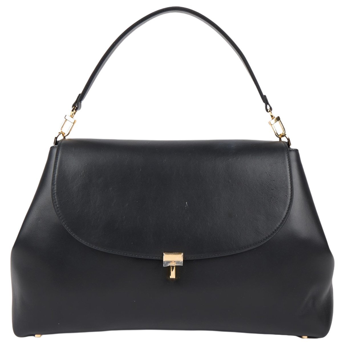 Toteme T-Lock leather handbag