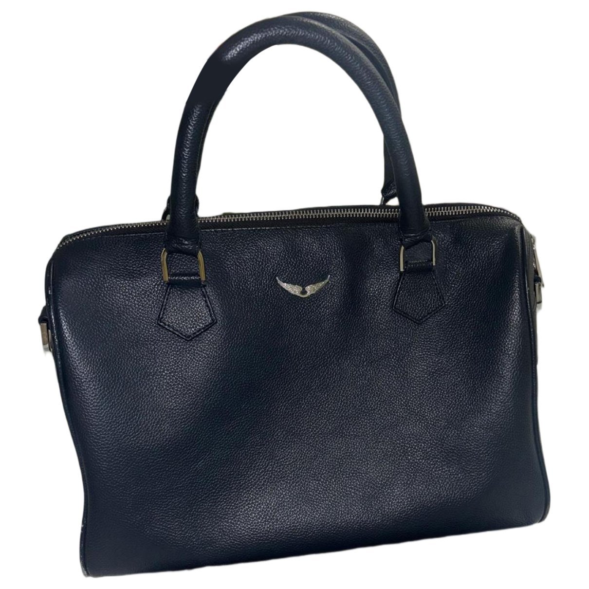 Sunny leather bowling bag