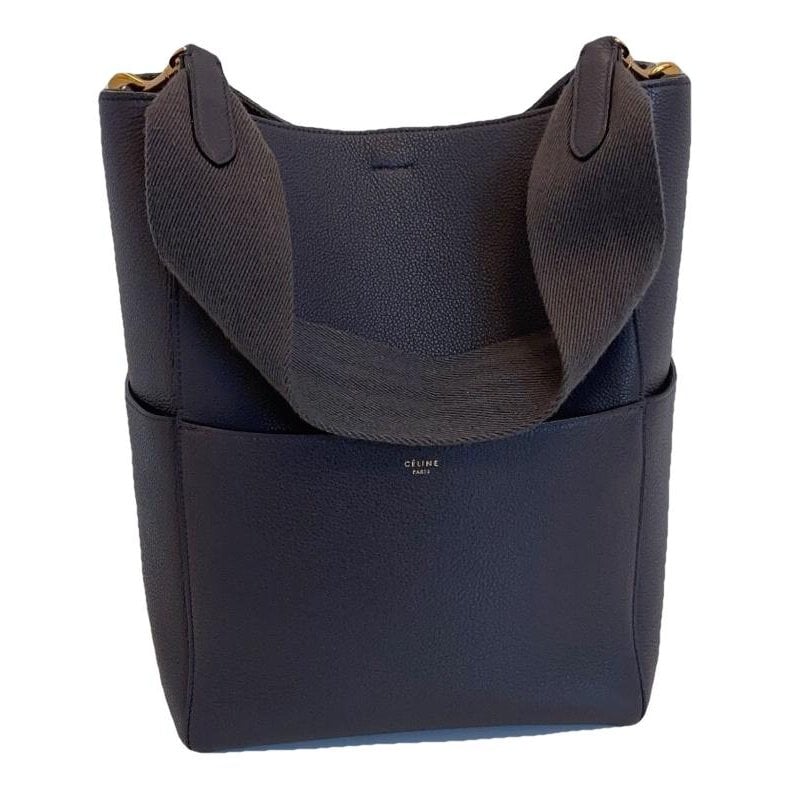 Seau Sangle leather tote