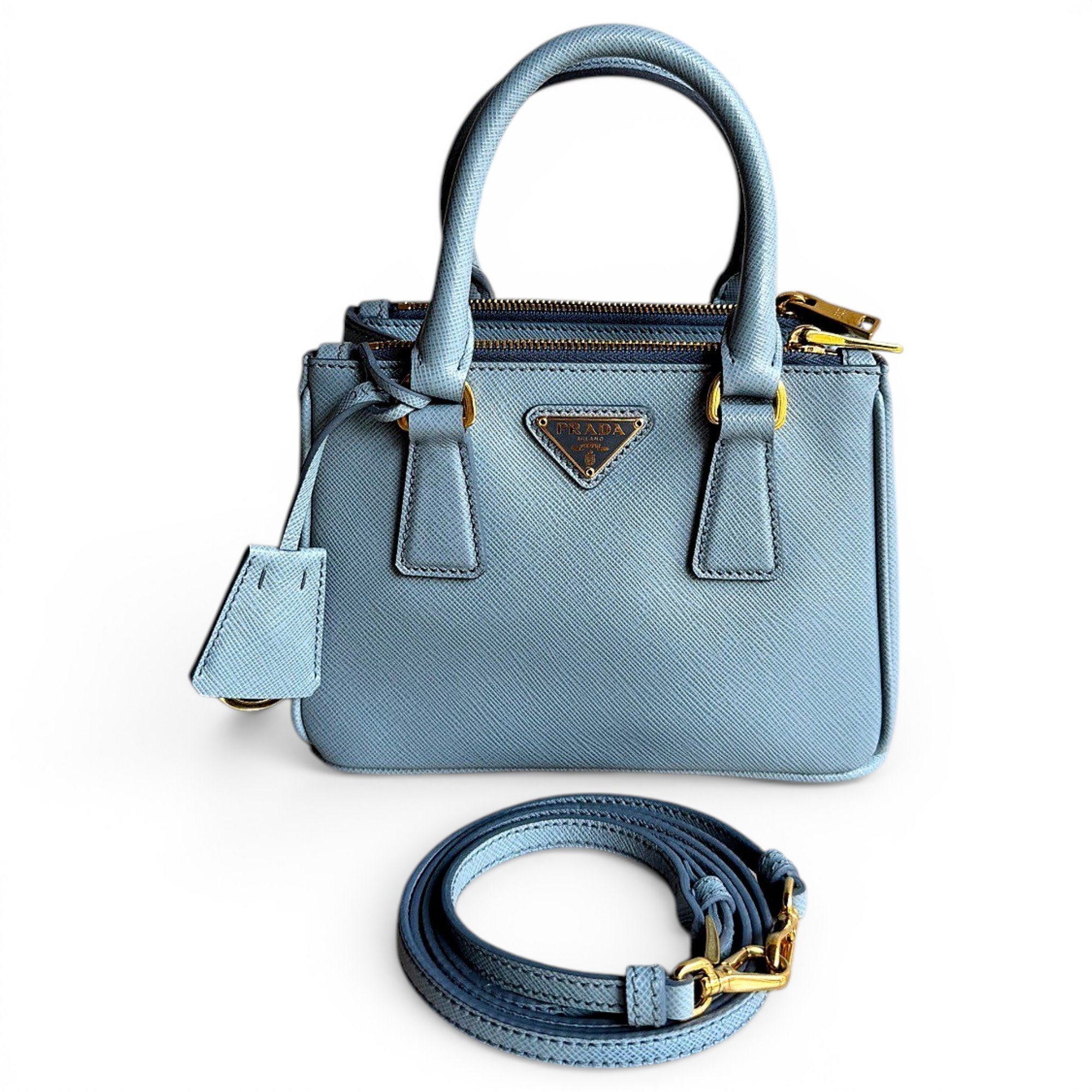 Galleria leather handbag