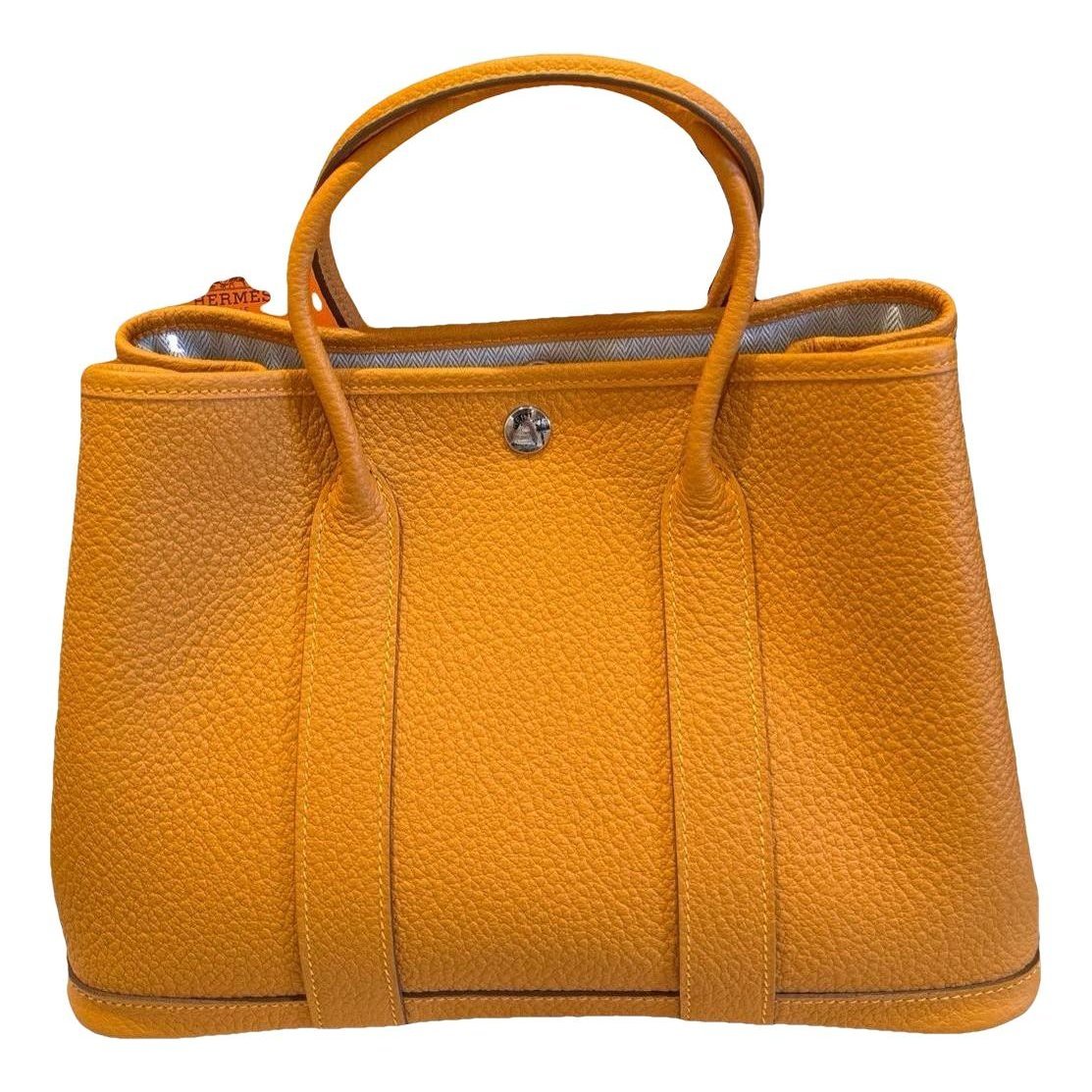 Hermes Garden Party 30 Handbag Negonda Leather