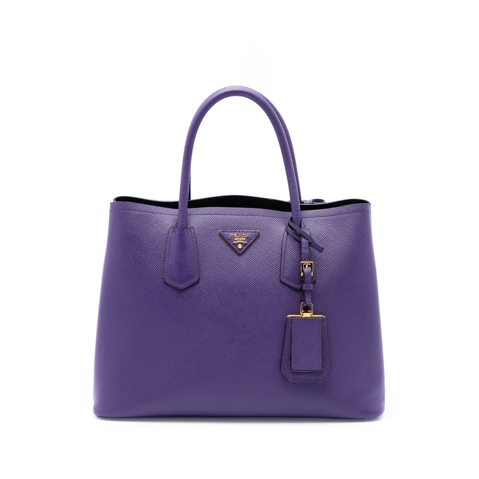 Prada Double leather satchel