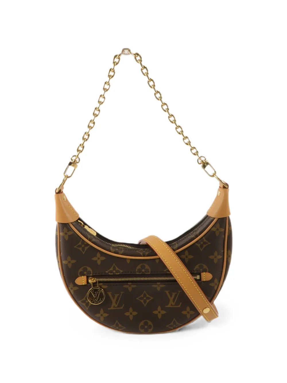 Loop Monogram-pattern shoulder bag