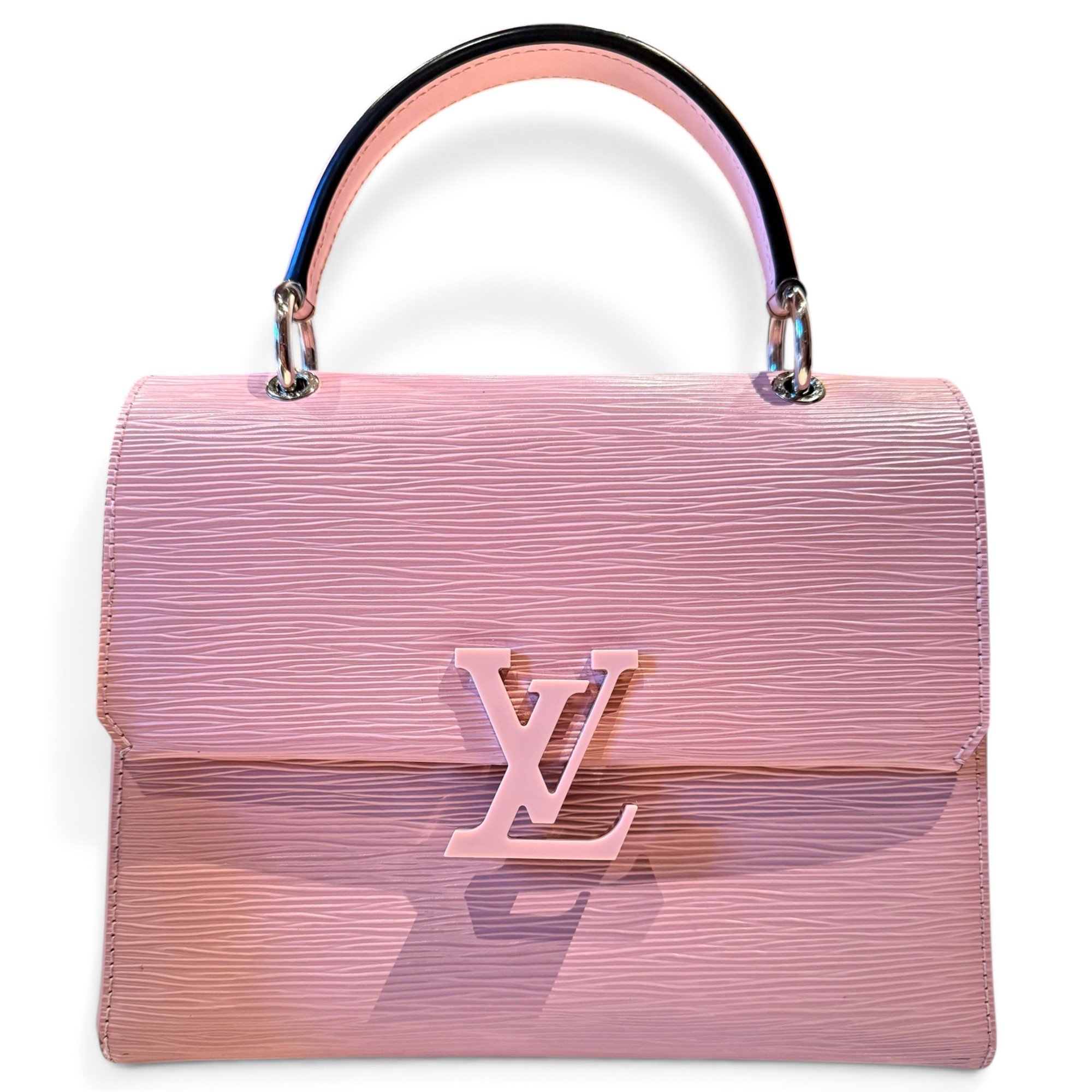 One Handle very leather handbag