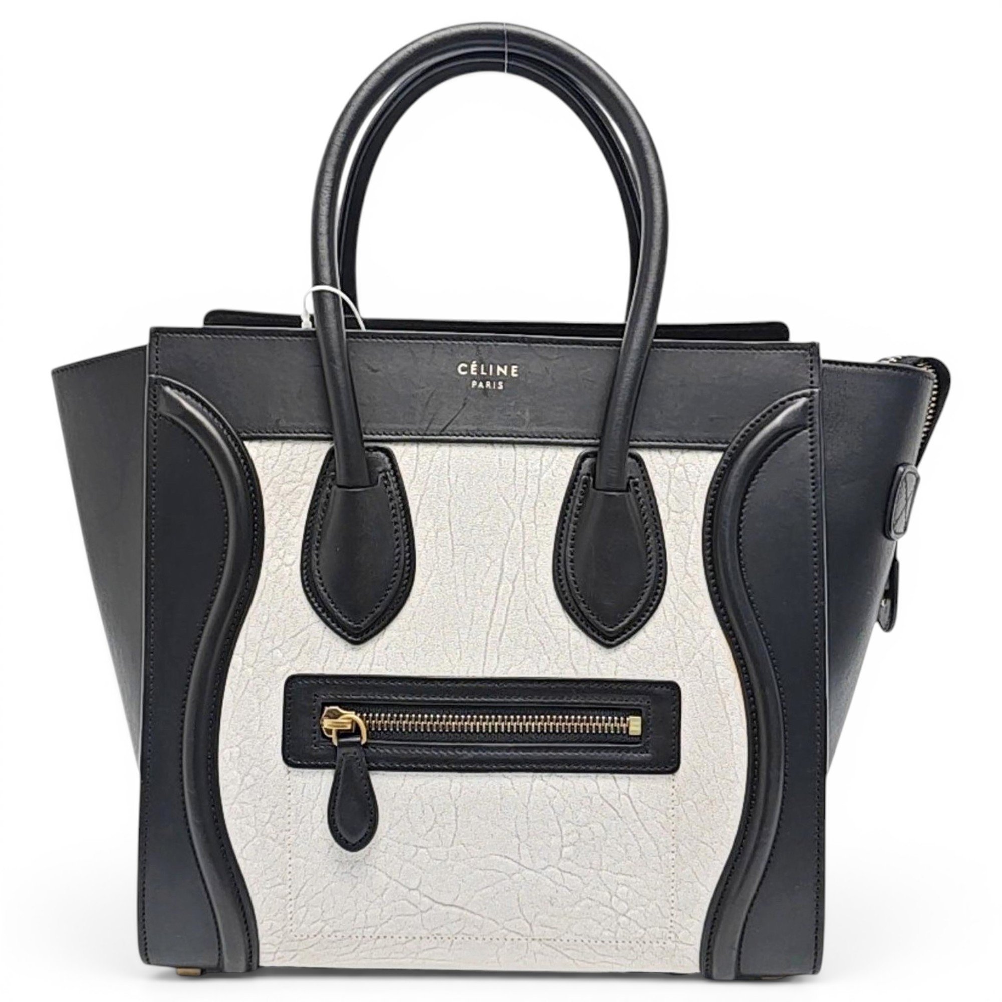 Luggage leather handbag