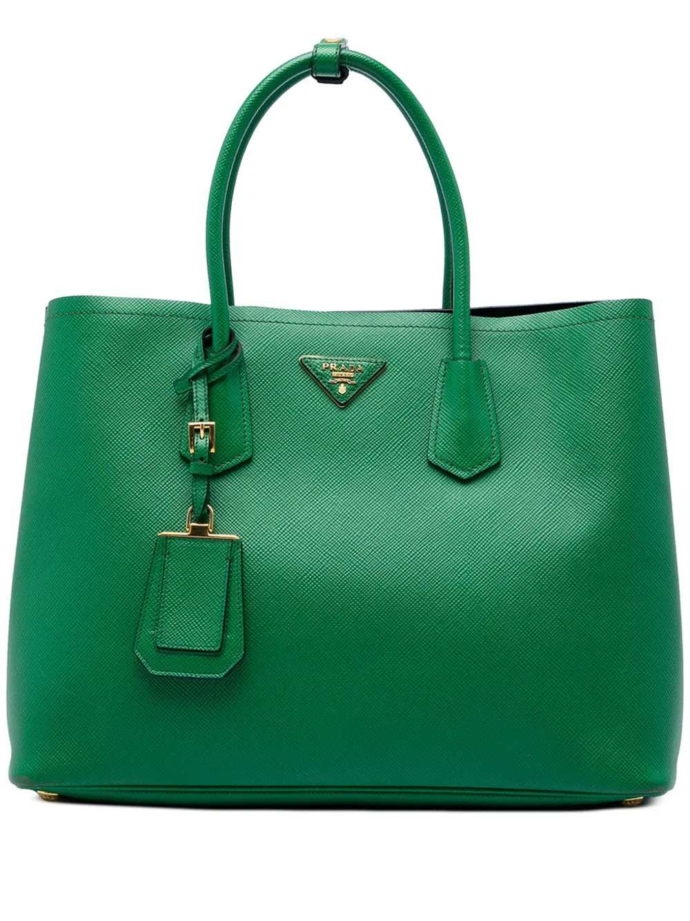 2010-2026 Large Saffiano Cuir Double satchel