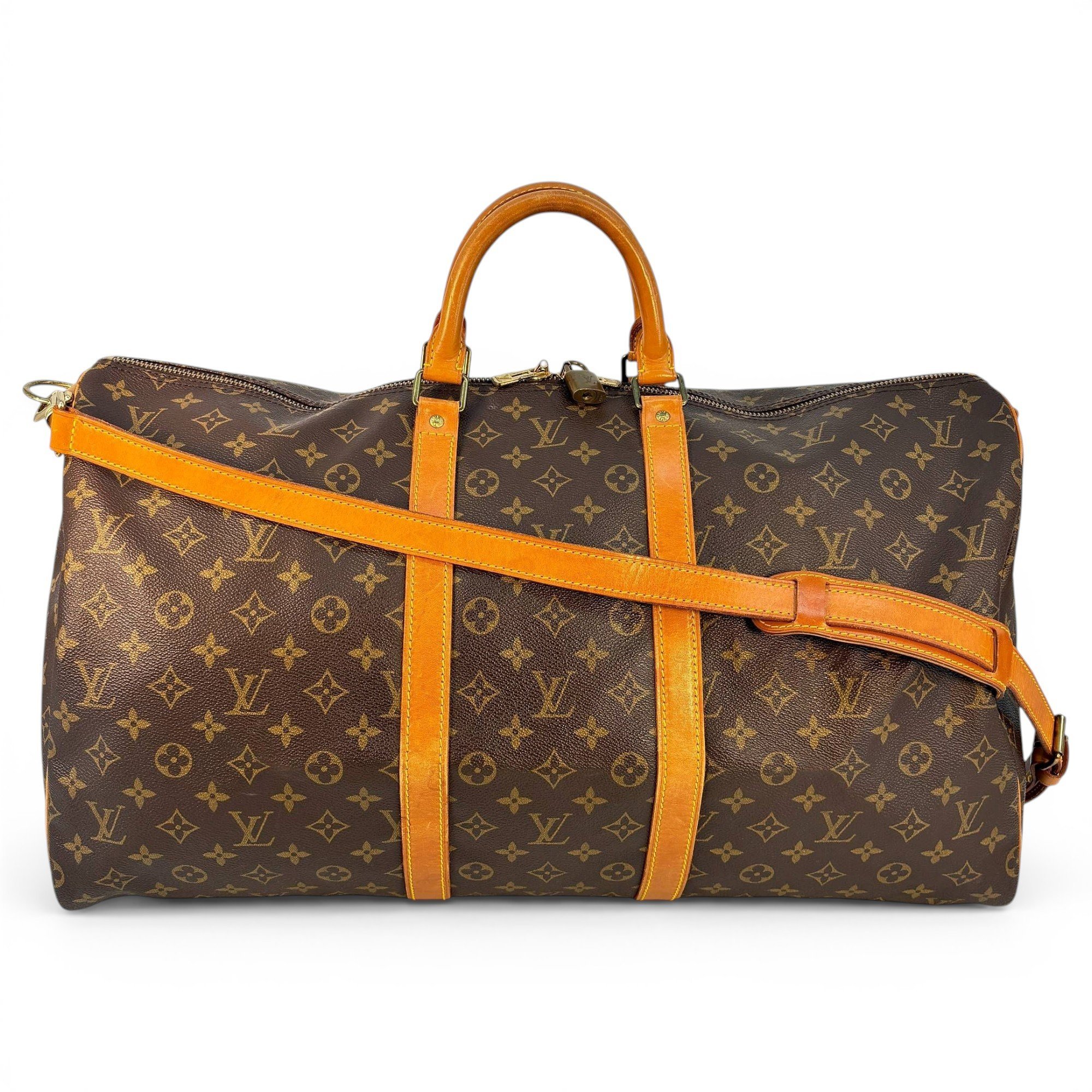 Keepall leather 24h bag