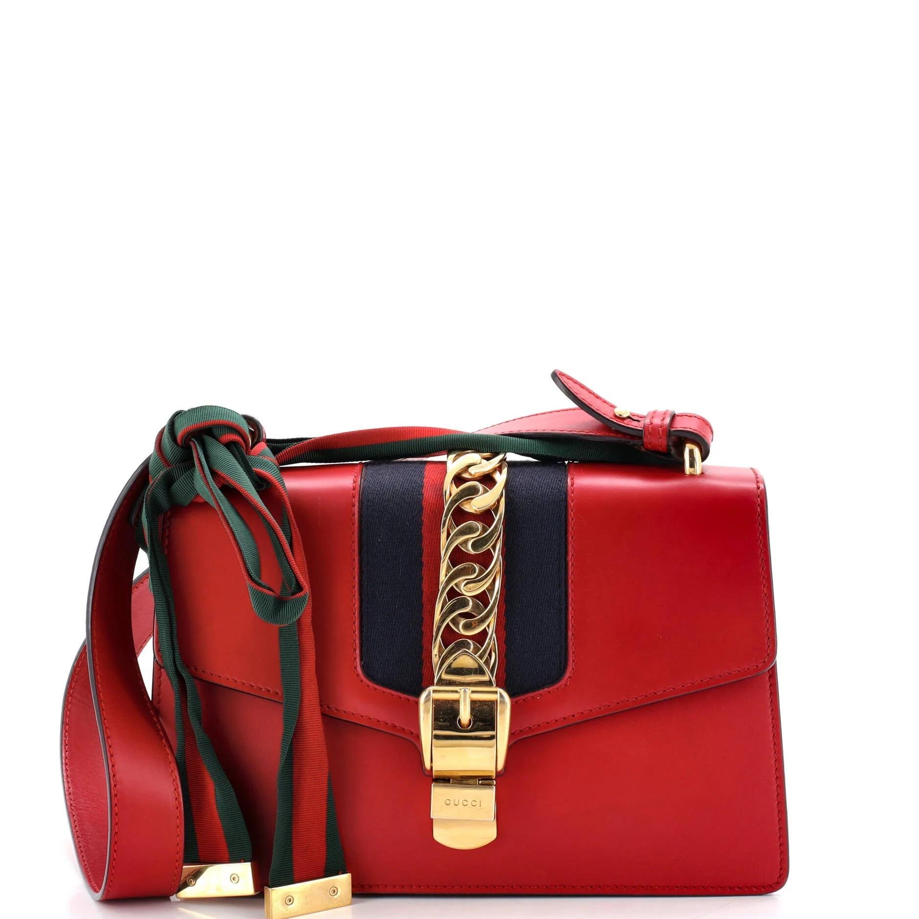 Leather handbag