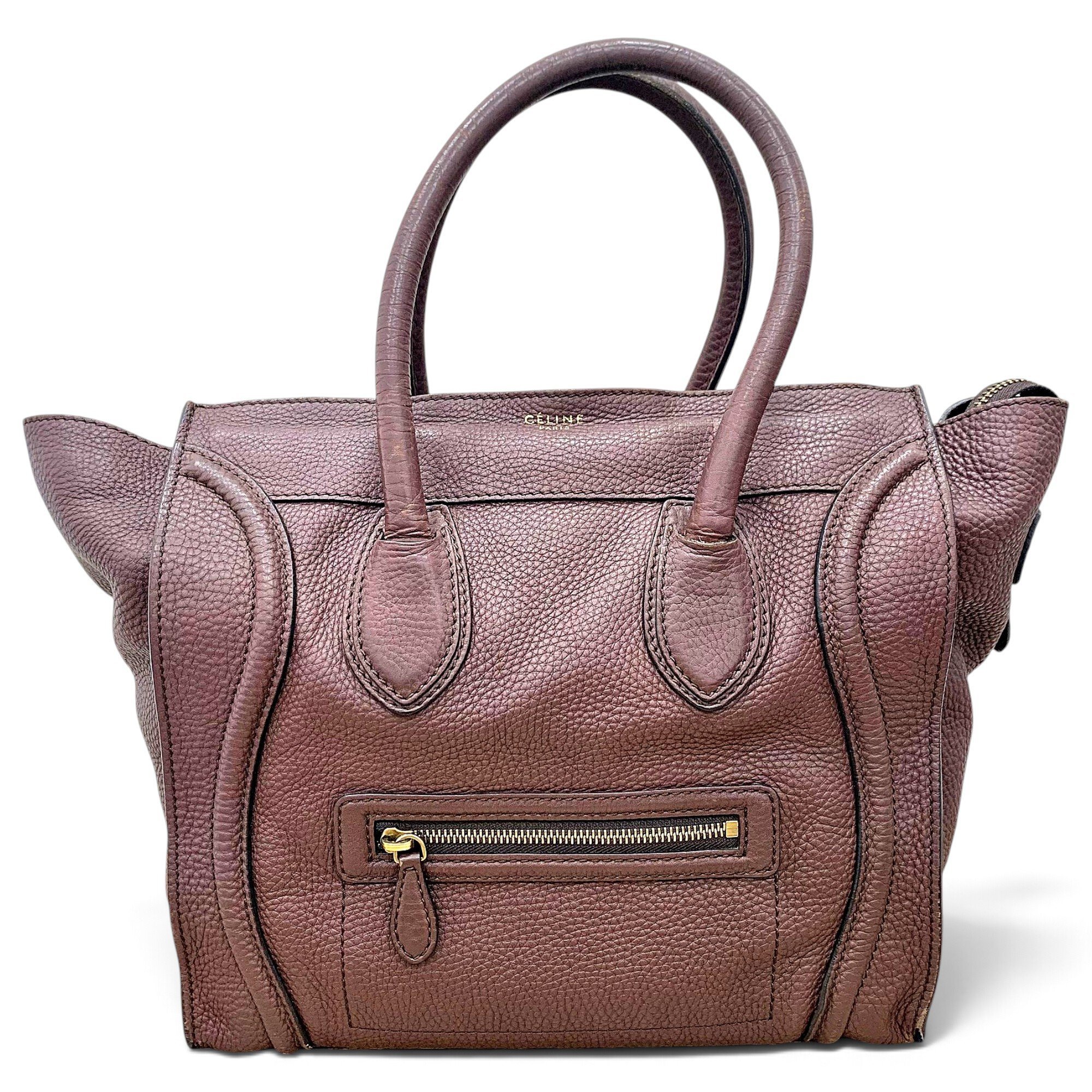 Celine Luggage leather handbag