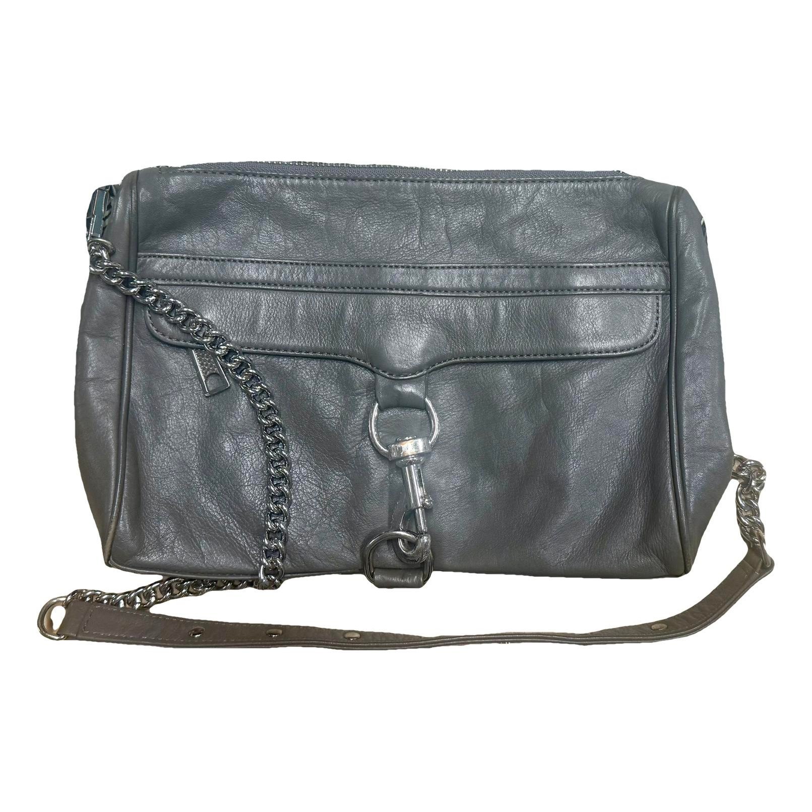 Leather crossbody bag