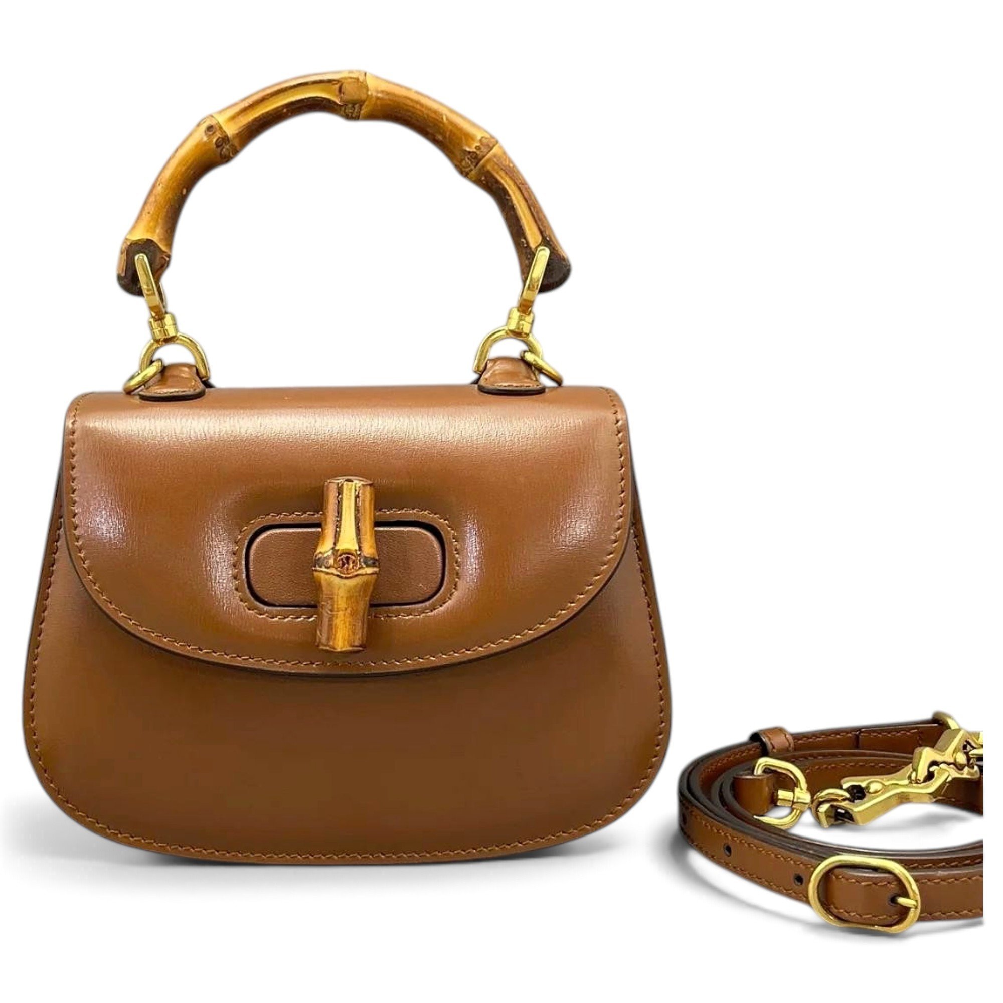 Leather handbag