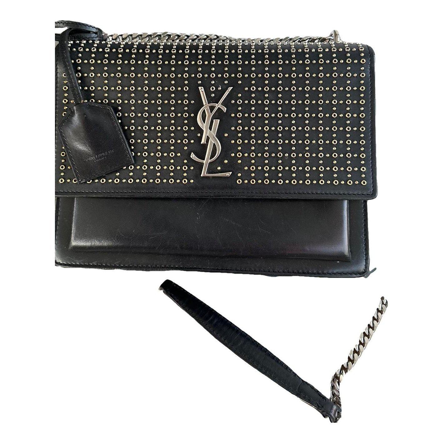 Sunset leather crossbody bag